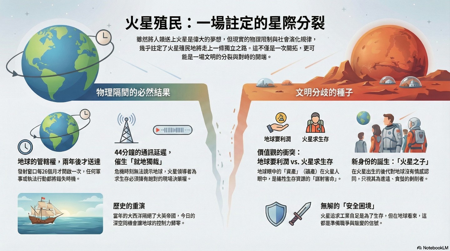 Featured image of post 火星殖民可能是一場註定的「星際大分裂」