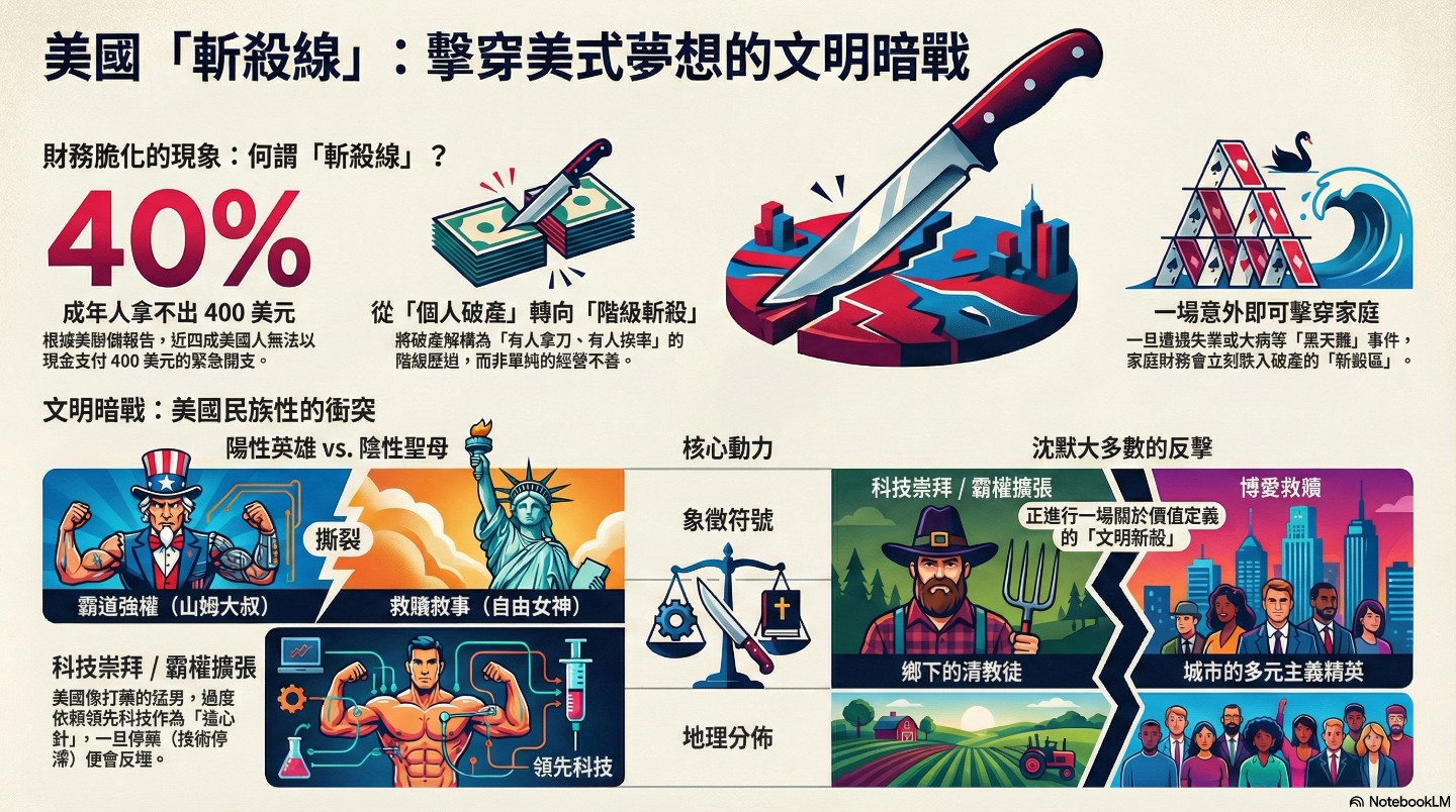 什麼是美國「斬殺線」？從 400 美元看懂文明的肉搏戰