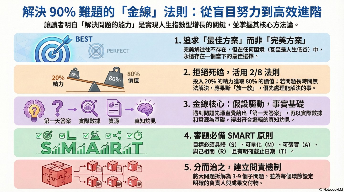 Lehnen Sie ineffiziente harte Arbeit ab, meistern Sie die systematische Methodik zur Lösung von 90% komplexer Probleme