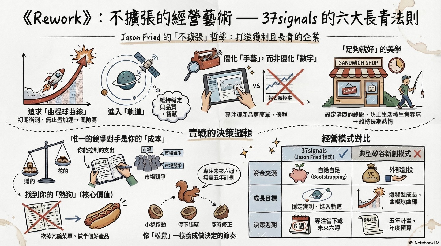 Hört auf, nach unendlichem Wachstum zu streben! Jason Frieds Kunst der „Nicht-Expansions“-Geschäftsprinzipien