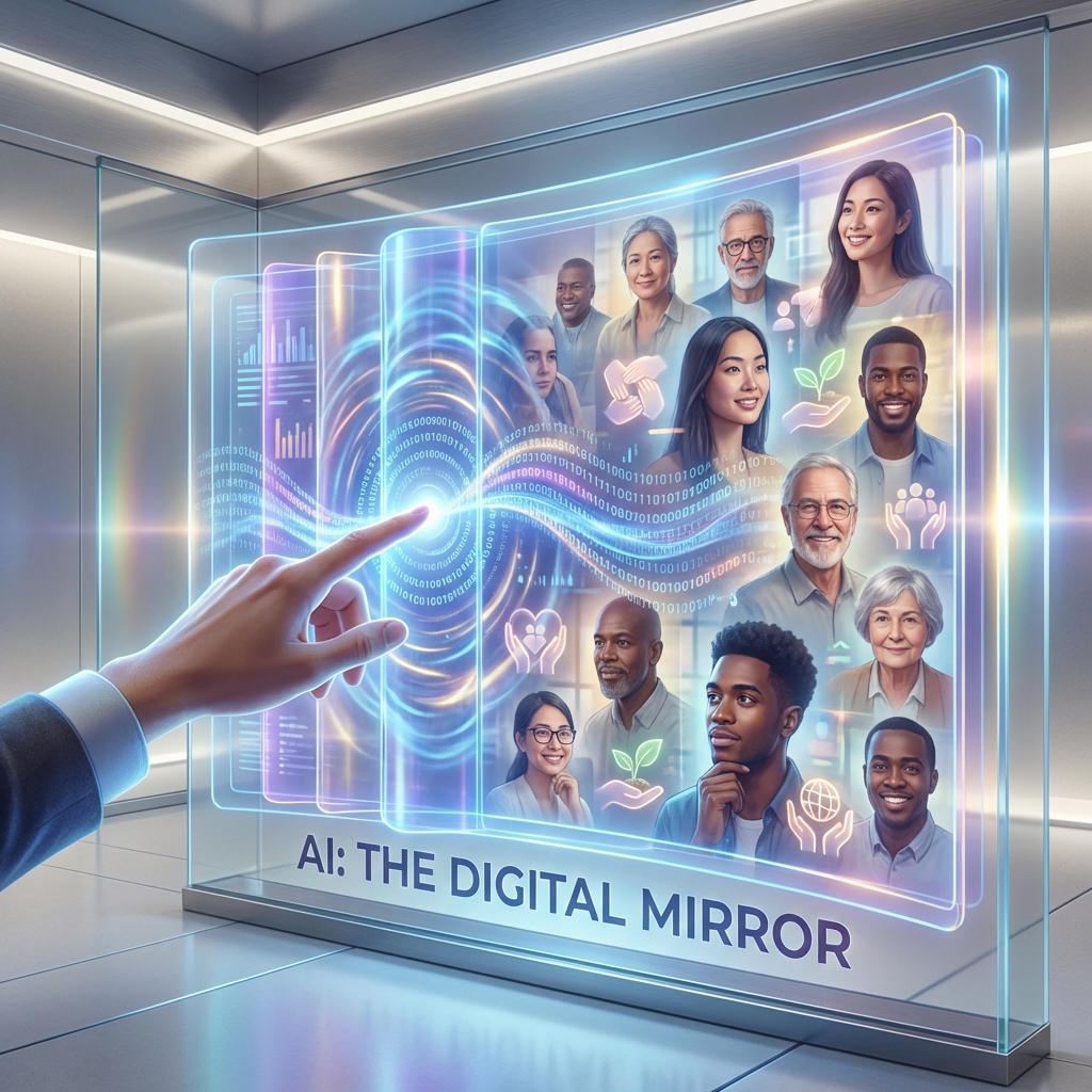 AI 是人類行為的數位鏡像