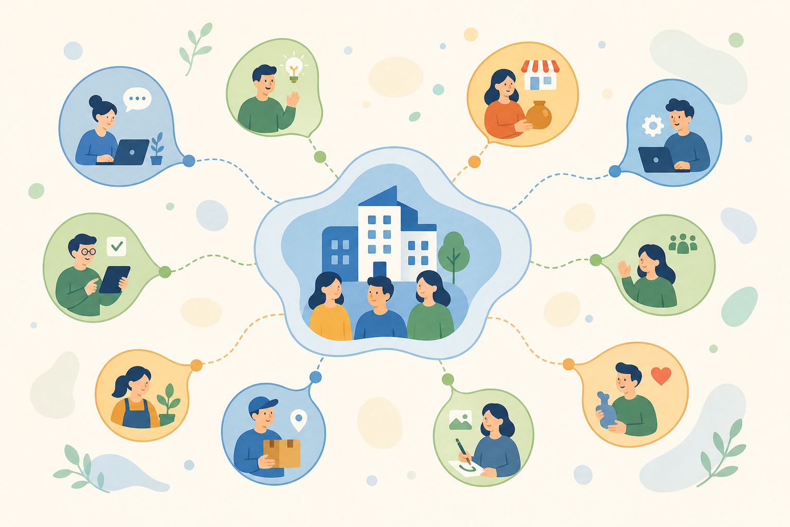 Amoeba Management — Independent Profit Unit Illustration